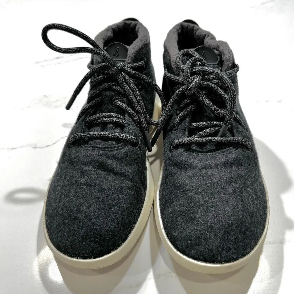 Allbirds Wool Runner Up Mizzles Ankle Boots. Charcoal Gray. Size 9.